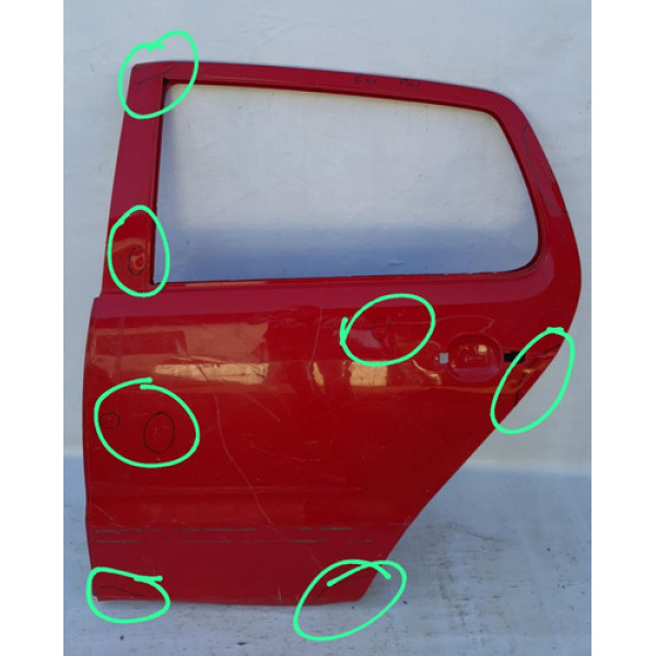 Porta Traseira Esquerda Fox 2003 A 2010 Usado