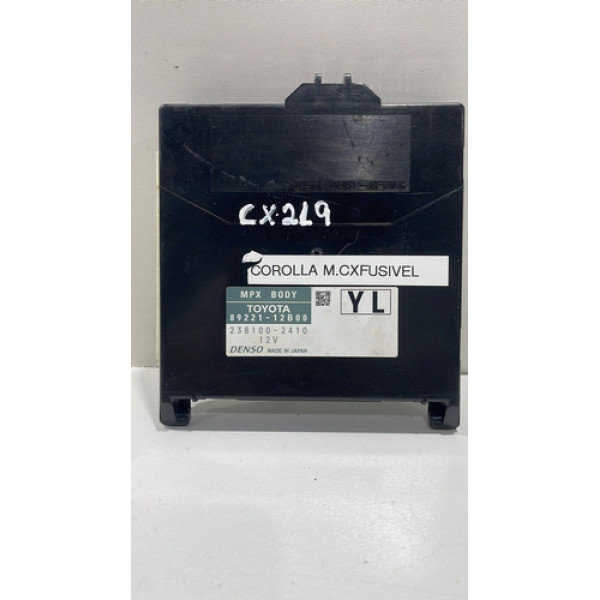 Módulo Central Bsi Caixa Fusível Toyota Corolla 2015 Á 2019