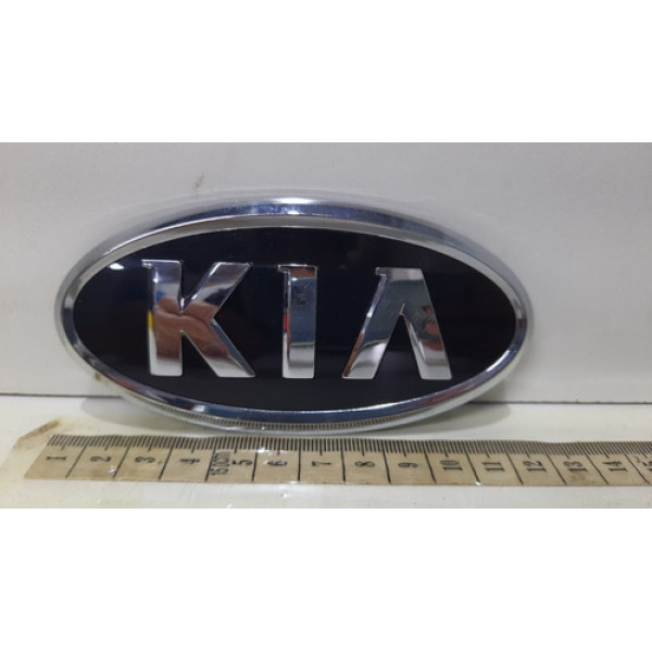 Emblema Kia 11,5x5,8 Cm Original Compare Os Modelos E Medida