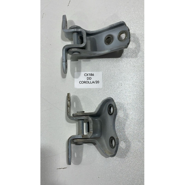 Par Dobradiça Porta Dianteira Direita Toyota Corolla 20 Á 24
