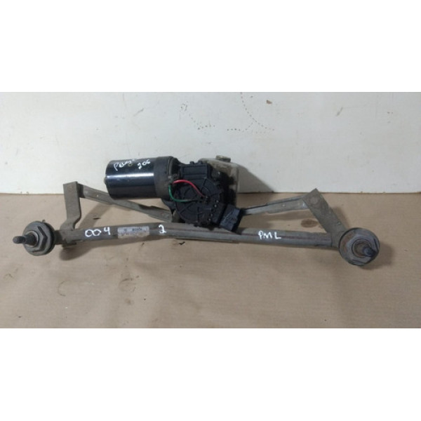 Motor Limpador Para Brisas Peugeot 206 207