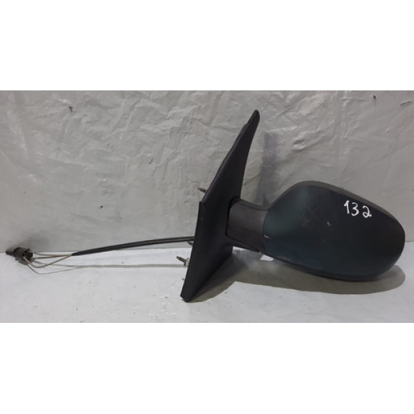 Retrovisor Esquerdo Manual Renault Scenic 1999/2007 Original