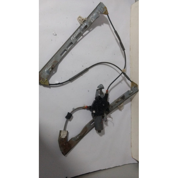 Maquina Vidro Porta Dianteira Esquerda Peugeot 206/207 Orig