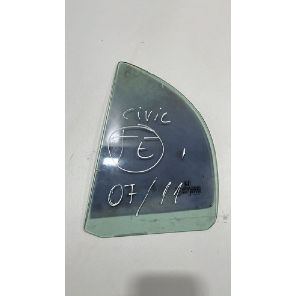 Vidro Fixo Traseiro Esquerdo New Civic 2008 2009 2010 2011.