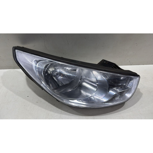 Farol Direito Hyundai Ix35 Cromado 2011 A 2016