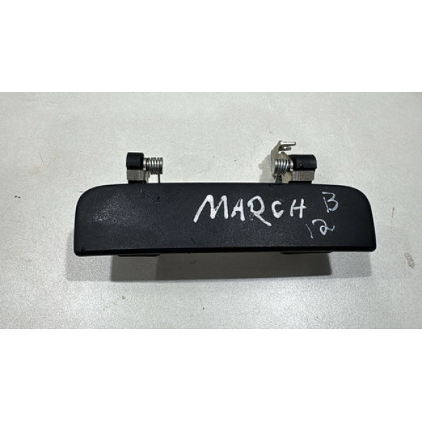 Maçaneta Tampa Traseira Porta Malas Nissan March 2011-14