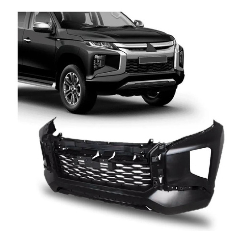 Parachoque Dianteiro Com Grade New L200 2021 2022 Parachoque Dianteiro Com Grade New L200 2021 2022
