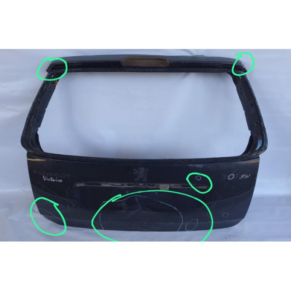Tampa Traseira Peugeot 307 Sw 2007 2008 2009 2010 2011 