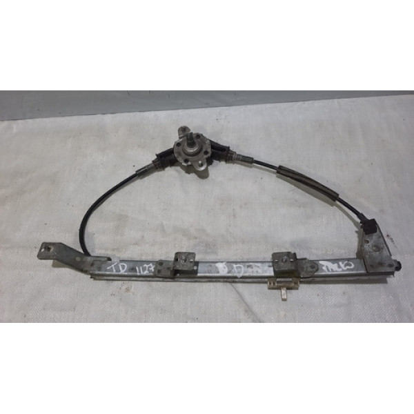 Máquina De Vidro Manual Palio Siena Traseira Direita 