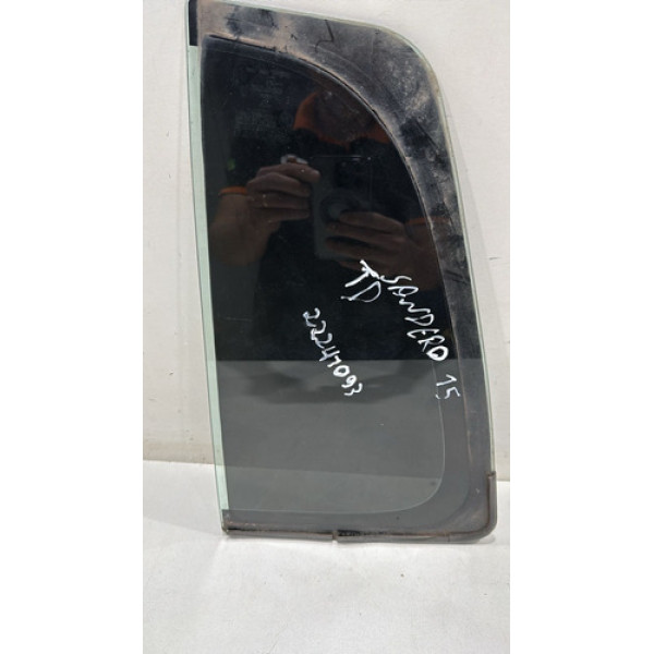 Vidro Fixo Porta Traseira Direito Renault Sandero 2015/2019