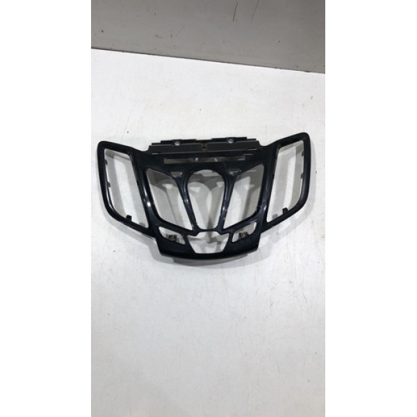 Acabamento Moldura Central Rádio Ford Fiesta 2014 2019