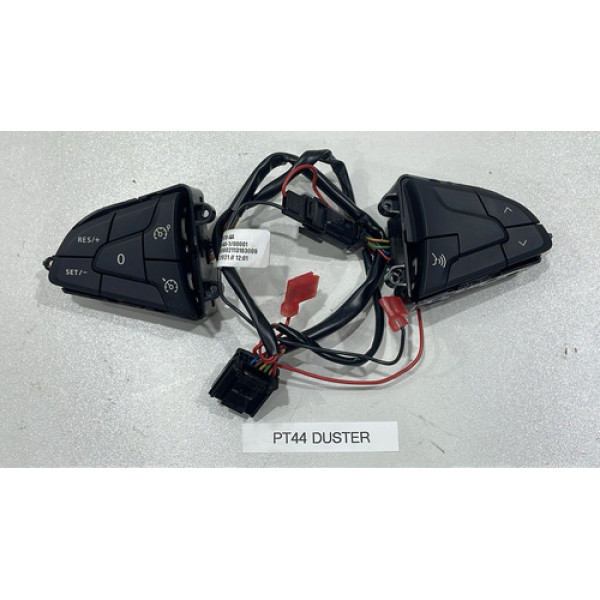 Comando Botão Controle Som Volante Duster 2021 2022 2023