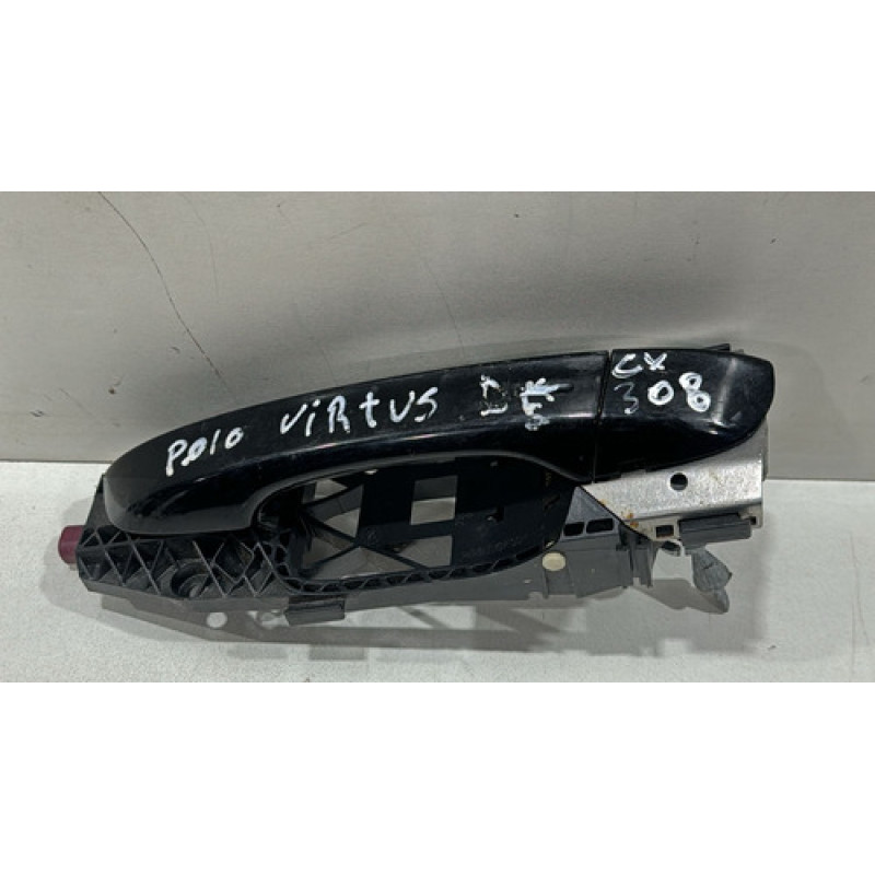 Maçaneta Porta Dianteira Esquerda Vw Polo/virtus 2018 Á 2022 Maçaneta Porta Dianteira Esquerda Vw Polo/virtus 2018 Á 2022