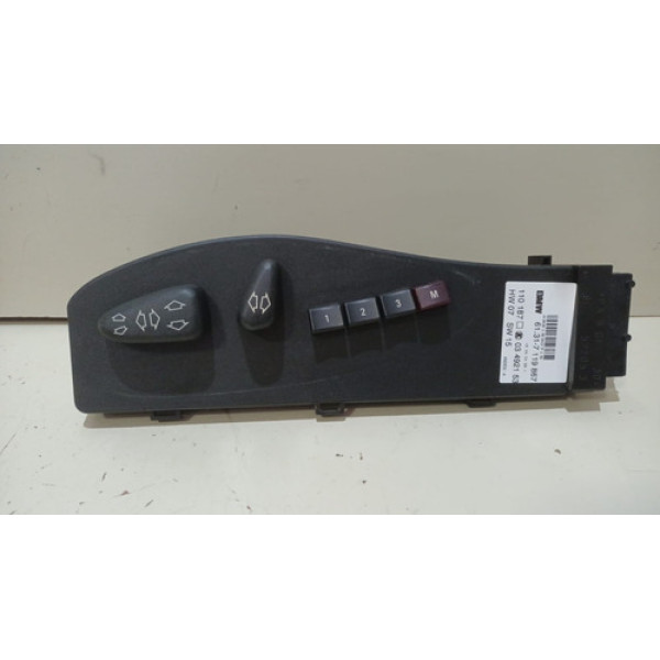 Botao Ajuste Assento Dianteiro Lado Esquerdo Bmw X5 2004 05