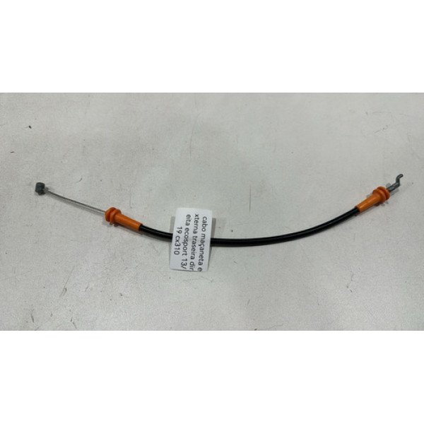 Cabo Maçaneta Externa Traseira Direita Ecosport 2013 Á 2019