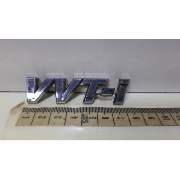 Emblema Vvt-i Flex Paralama Toyota Corolla 2005/2008