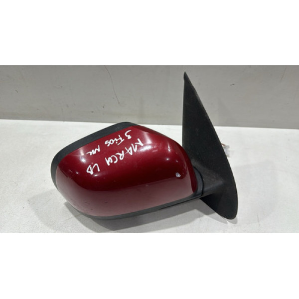 Retrovisor Direito Elétrico Nissan March 2011 2015 Usado