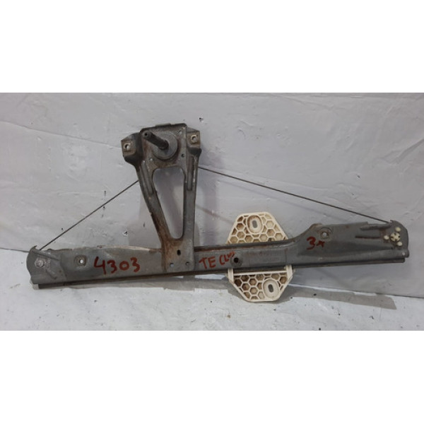 Maquina De Vidro Manual Traseira Esquerda Clio 1999 A 2016