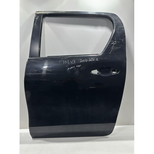 Porta Traseira Esquerda Toyota Hilux 2016 Á 2021 Original