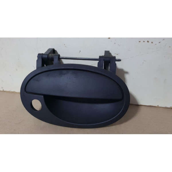 Maçaneta Externa Corsa Meriva Montana Dianteiro Ld Gm Preta