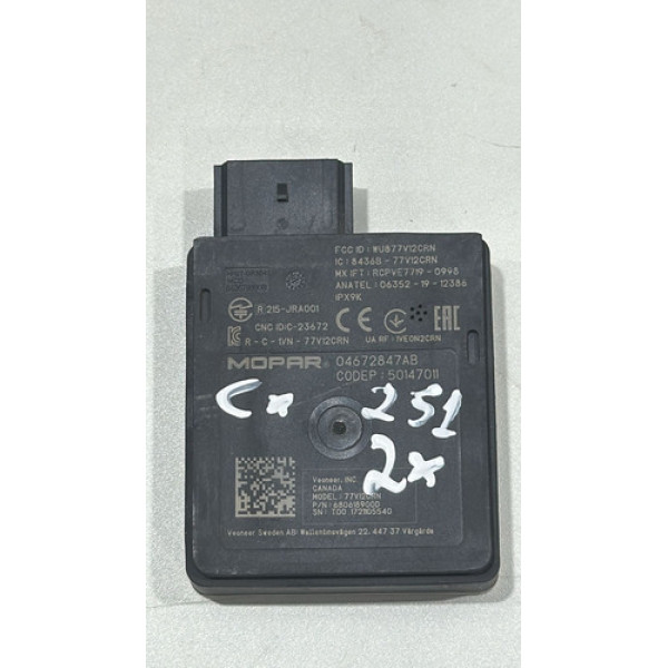 Módulo Ponto Cego Traseiro Jeep Compass 2022 2023 2024 Orig.