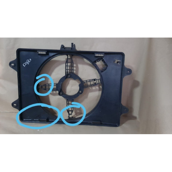 Defletor Suporte Ventoinha Doblo 2003 A 2016 C/ Ar Denso