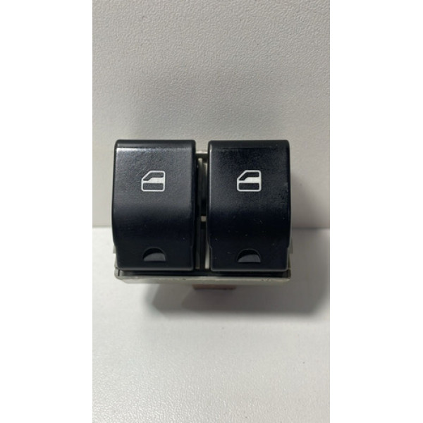 Botão Vidro Elétrico Duplo Plug Marron Fox Gol G4 G5 G6 Orig