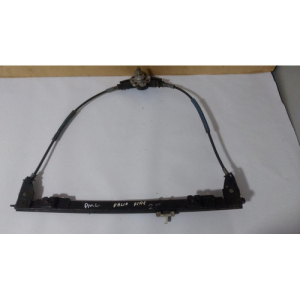 Máquina Vidro Dianteiro Direito Manual Palio Strada 2 Porta