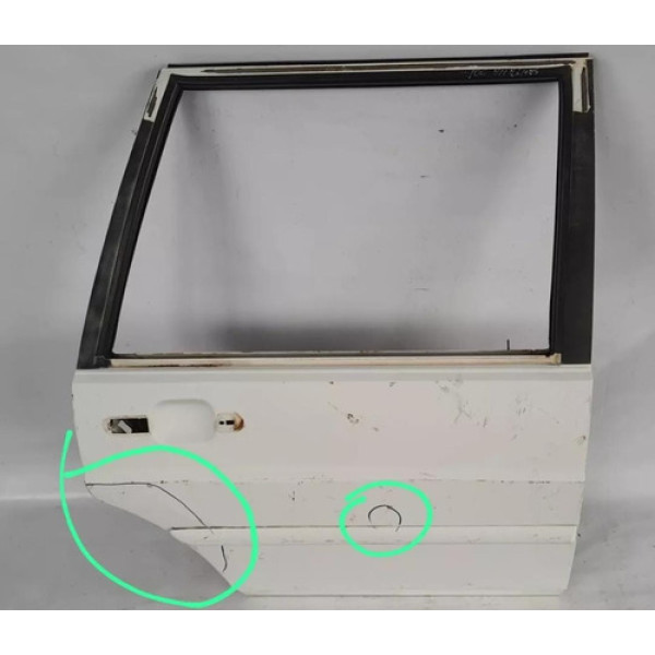 Porta Traseira Esquerda Santana 99 A 2006 Orig Lata