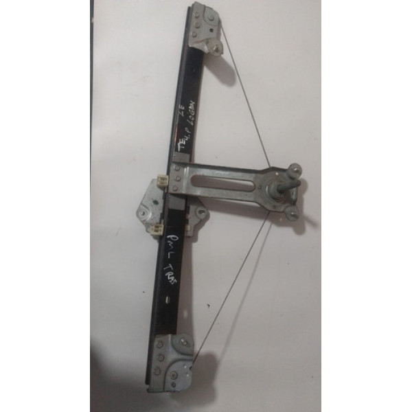 Máquina De Vidro Manual Traseira L.e Renault Logan 07/2013 