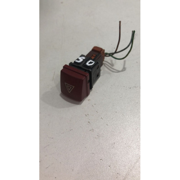 Botão Pisca Alerta Peugeot 207 Original 96472122k