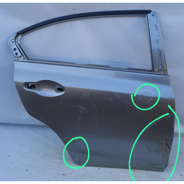 Porta Traseira Direita Civic 2012 2013 Á 2016 Detalhes