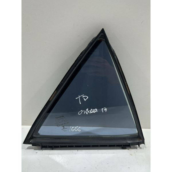 Vidro Fixo Vigia Traseiro Direito Corolla 2015/2019.