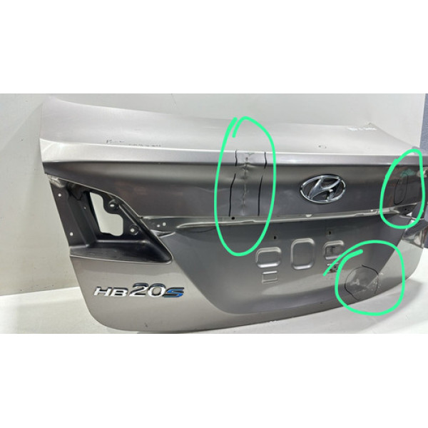 Tampa Traseira Hyundai Hb20 Sedan 2013 2014 15 16 17 18 2019