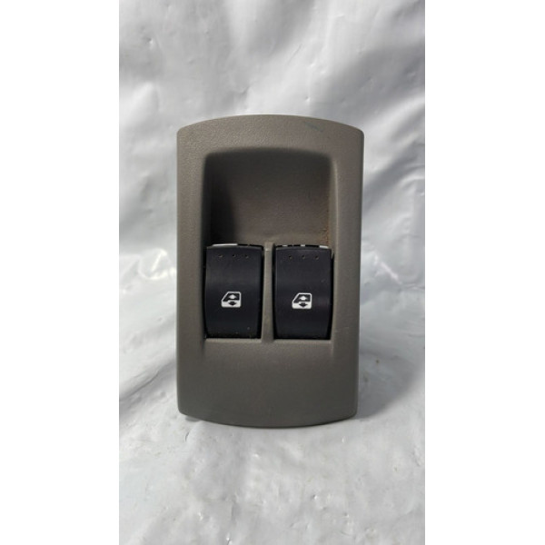 Moldura Botão Duplo Vidro Elétrico Symbol 2008 Á 13 Original