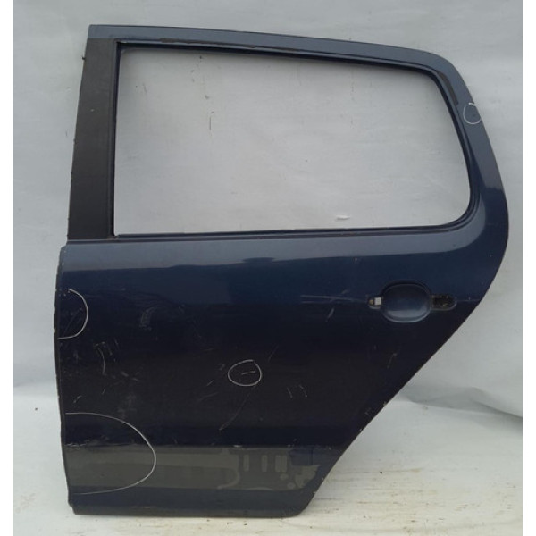 Porta Traseira Esquerda Fox 2003 Á 2014 2 Furos Para Fechadu