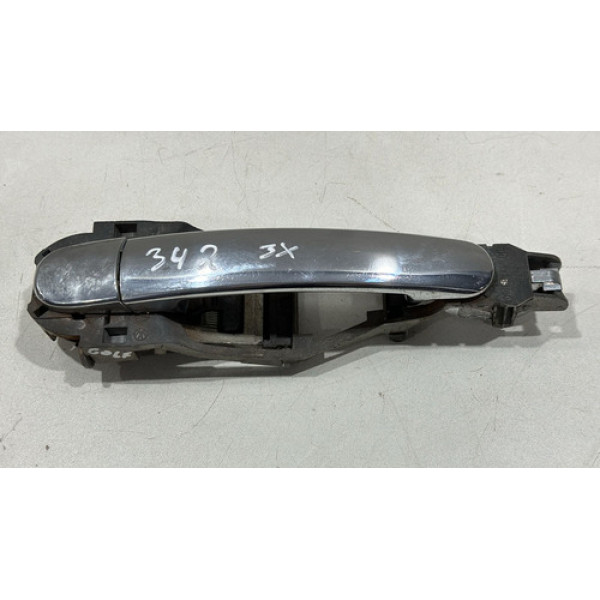 Maçaneta Externa Traseira Cromada Volkswagen Golf 2001/2012
