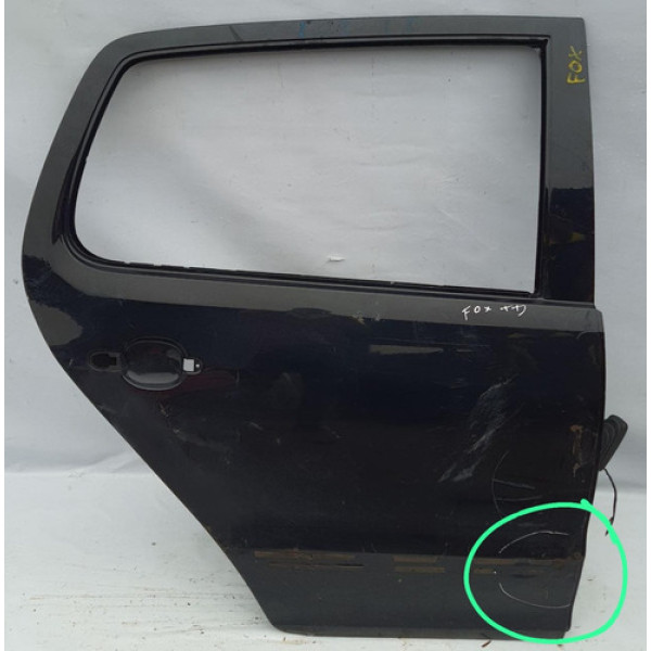 Porta Traseira Direita Volkswagen Fox 2010 Á 14 3 Furos