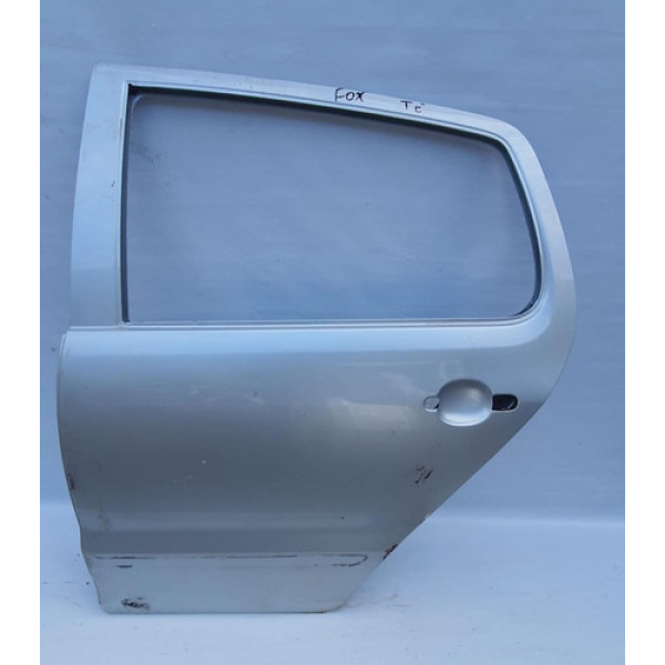 Porta Traseira Esquerda Fox 2010 2011 2012 2013 2014 3 Furos