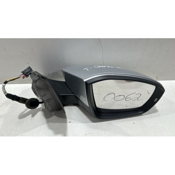 Retrovisor Direito Vw T-cross 2018 Á 2023 Com Pisca Original