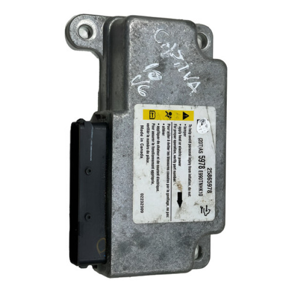 Módulo Airbag Captiva 2009 Á 2011 25865978 Original