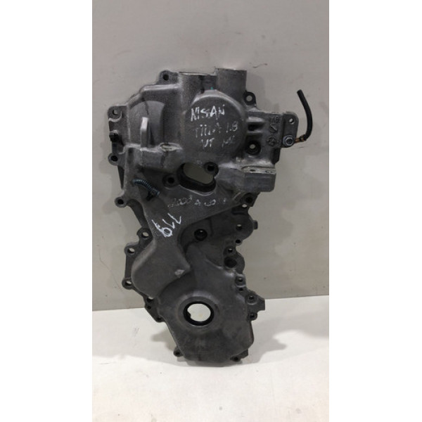 Tampa Lateral Motor Nissan Tiida 1.8 2008 2009 2010 A 2013