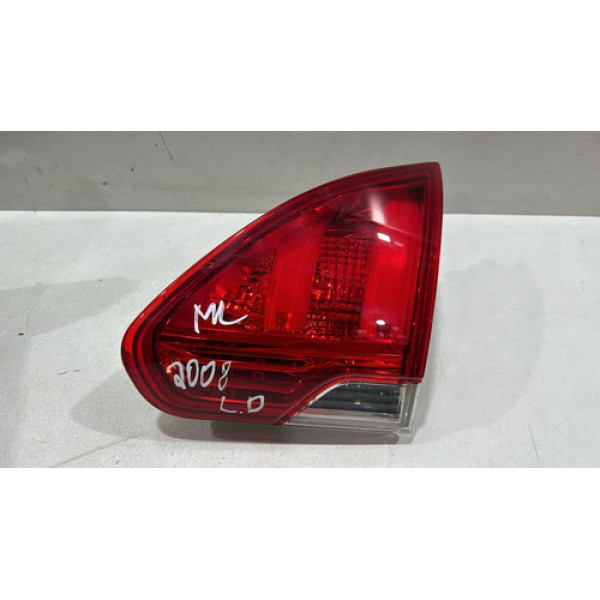 Lanterna Direita Tampa Peugeot 2008 Usado Original 2016/21