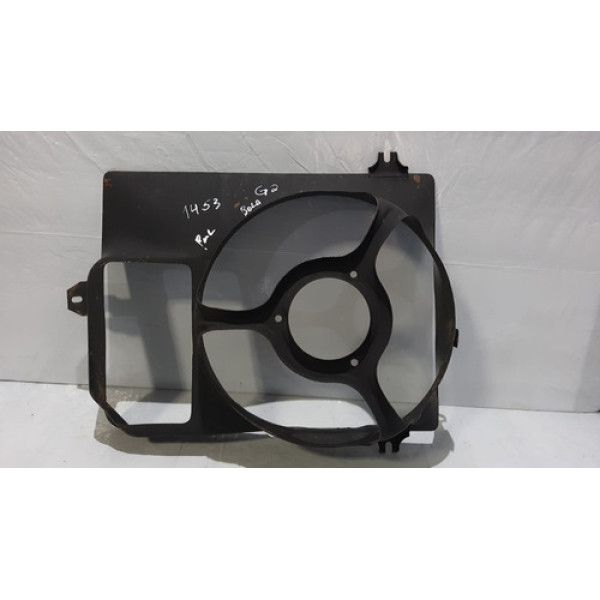 Defletor Ventoinha Radiador Vw Gol Parati Saveiro G2 Lata