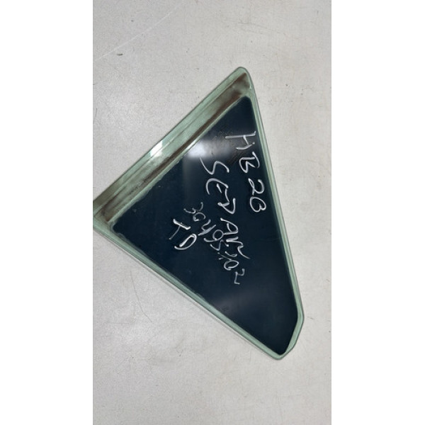 Vidro Fixo Pequeno Porta Traseira Direita Hb20 Sedan 2012/19