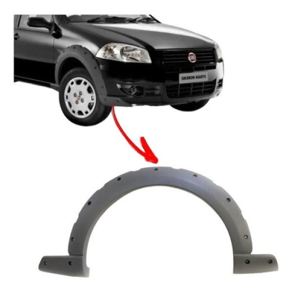 Moldura Para-lama Dianteira Direita Strada Working 2008/2013