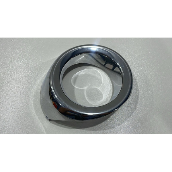 Moldura Aro Cromado Farol Milha Sandero 2014 Á 2018 Esquerdo