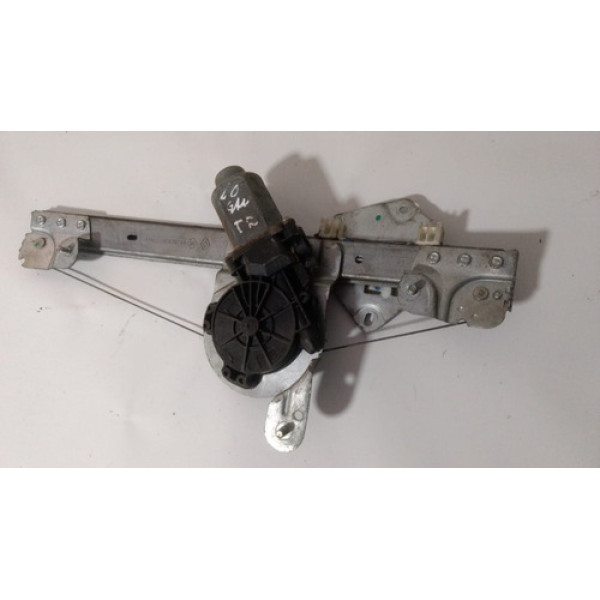 Máquina De Vidro Eletrico Tras L/d Renault Logan - 09656r