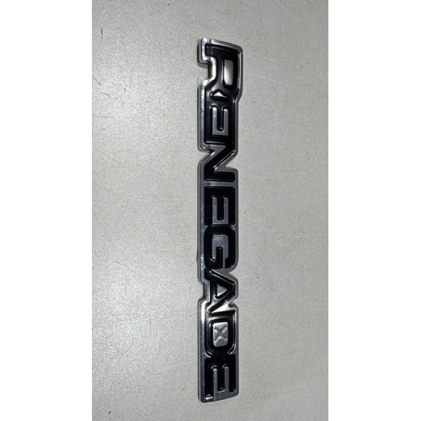 Emblema Porta Dianteira Jeep Renegade 2016 2017 18 Original