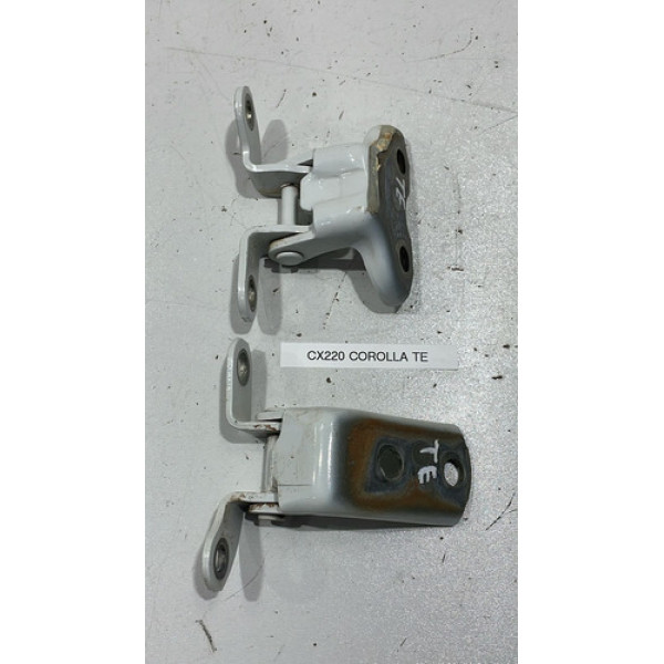 Par Dobradiça Porta Traseira Esquerda Corolla 2015 Á 2019